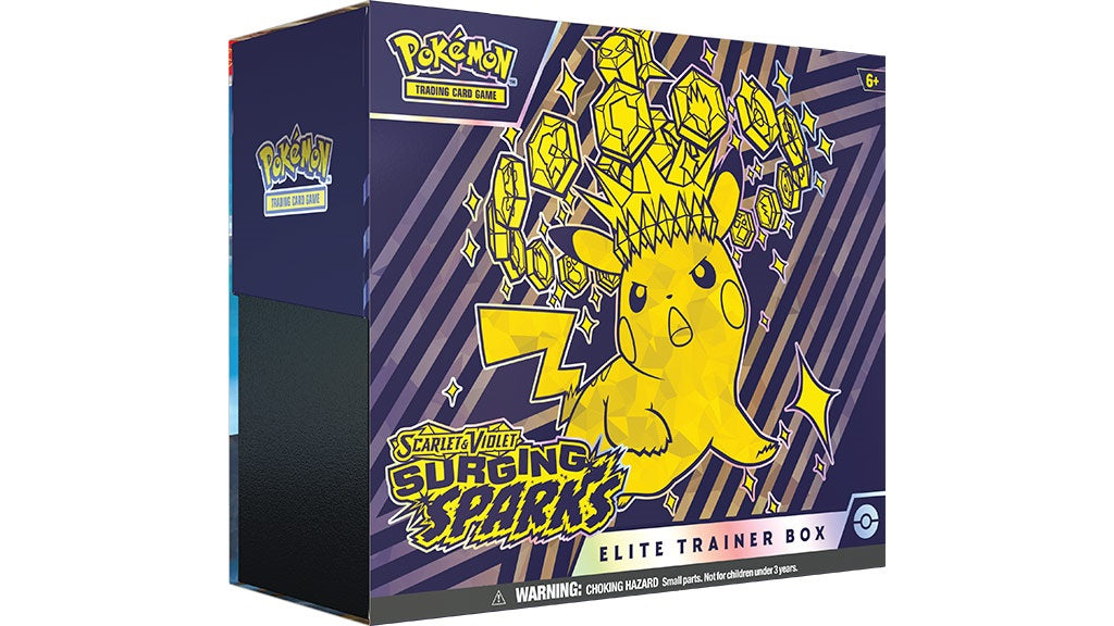 Pokémon TCG: Scarlet & Violet—Surging Sparks Elite Trainer Box
