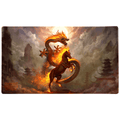 Dragon Shield Fire Horse 2026 TCG Playmat with Tube