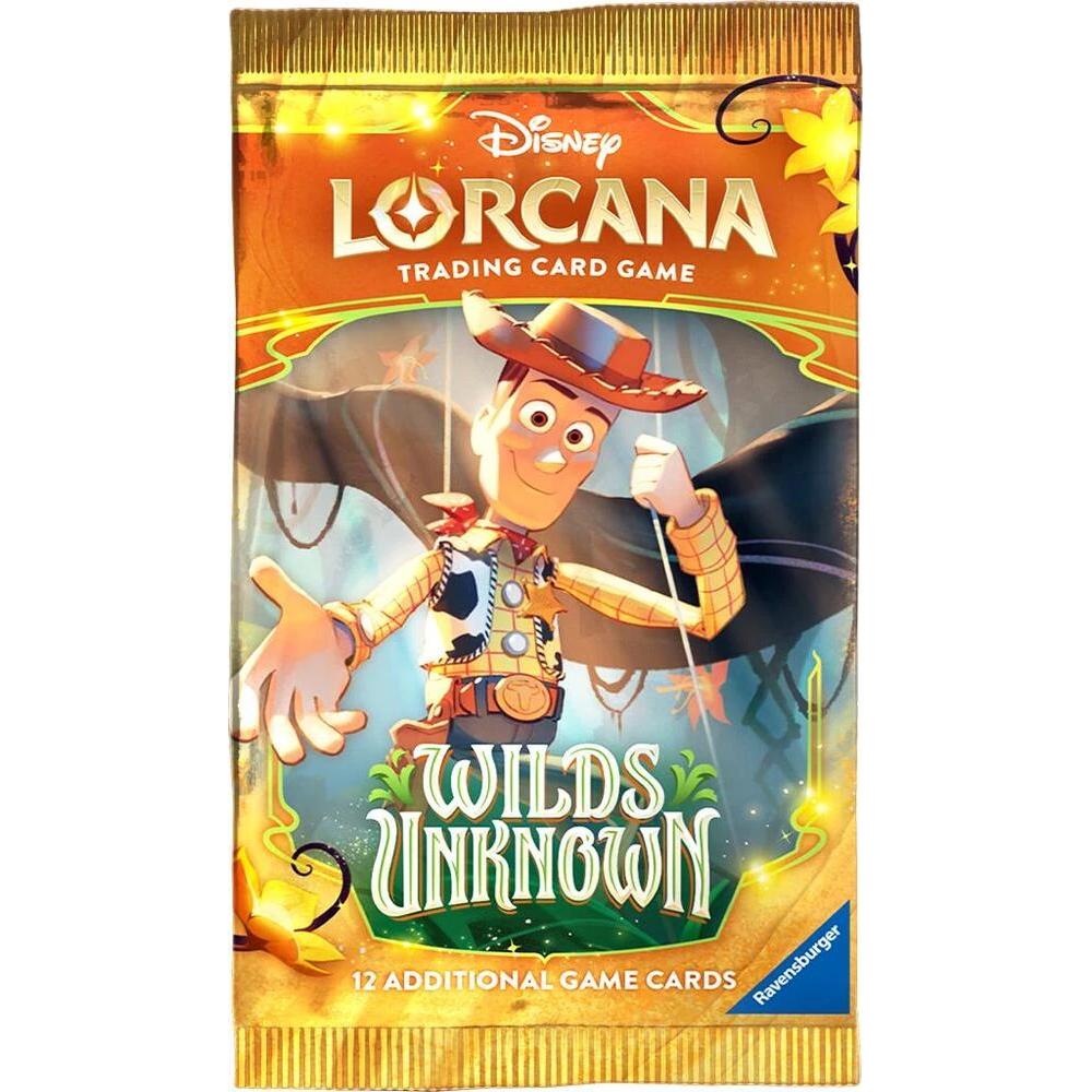 Disney Lorcana TCG Wilds Unknown Booster Pack English Sealed