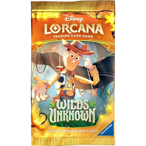 Disney Lorcana TCG Wilds Unknown Booster Pack English Sealed