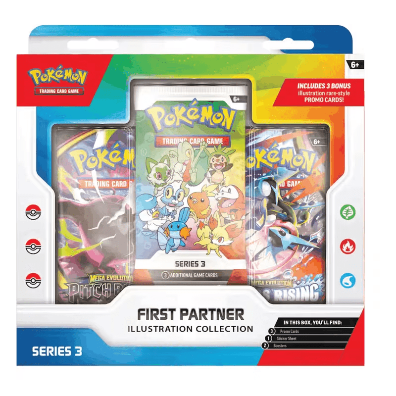 Pokémon - (Series 3) First Partner Illustration Collection