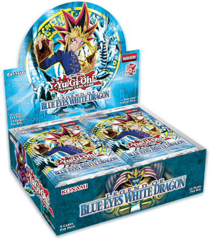 Yu-Gi-Oh Legend of Blue-Eyes White Dragon sealed 25th Anniversary booster box