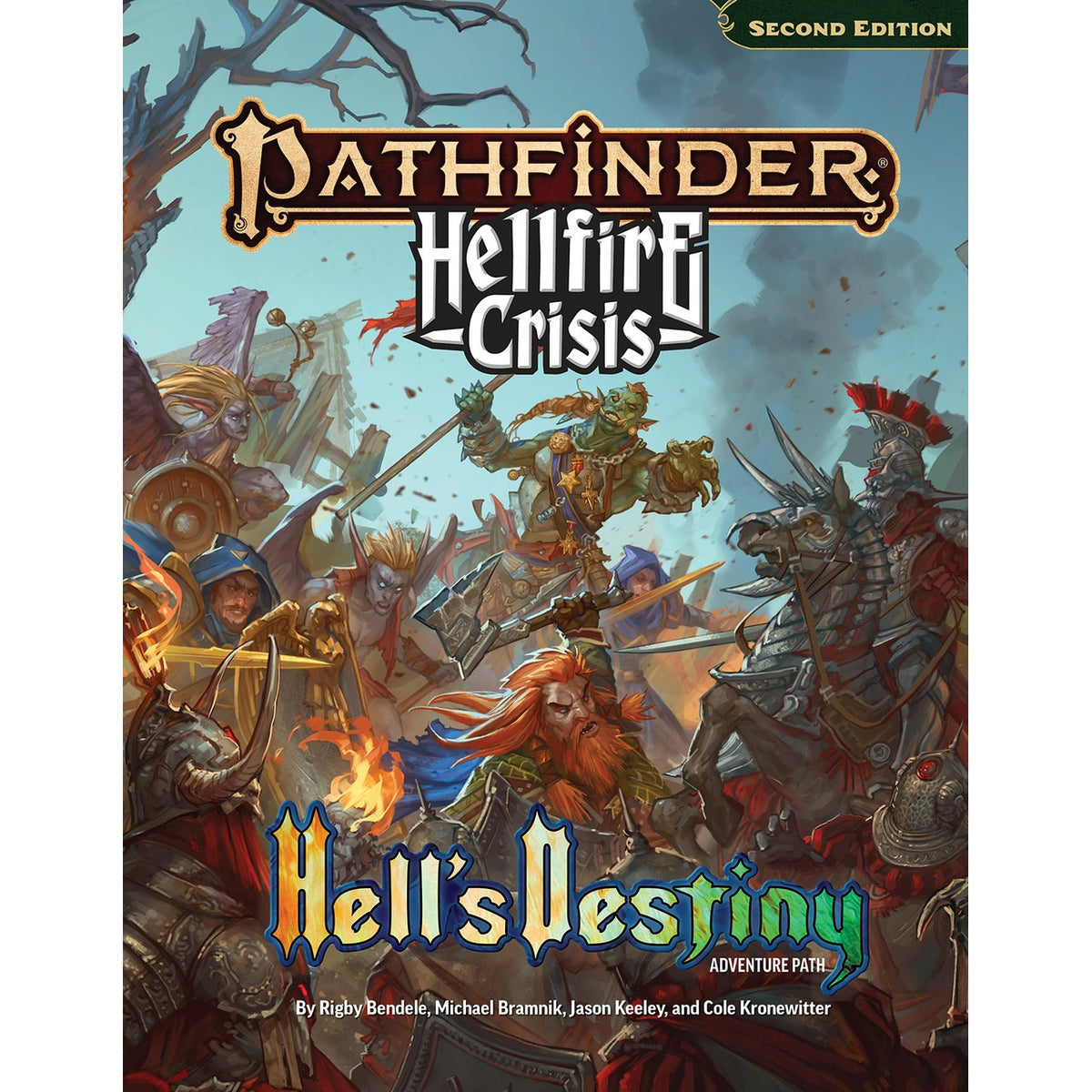 Pathfinder Hell's Destiny Adventure Path Hardcover, Tabletop RPG Campaign Book, Second Edition Remaster