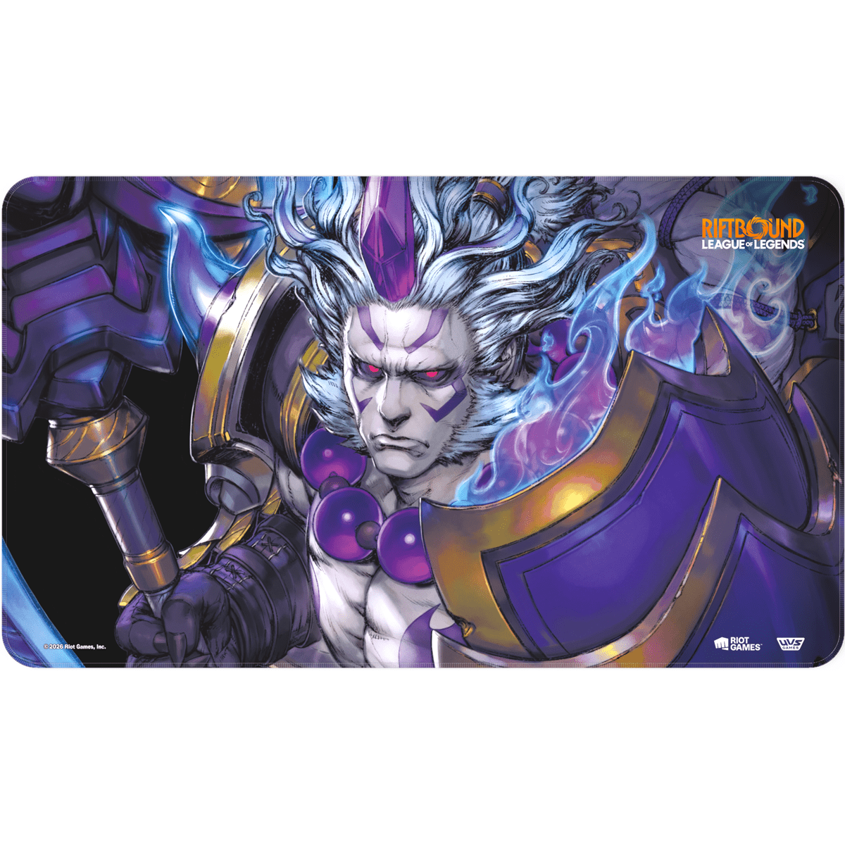 Riftbound League of Legends Spiritforged Darius Playmat