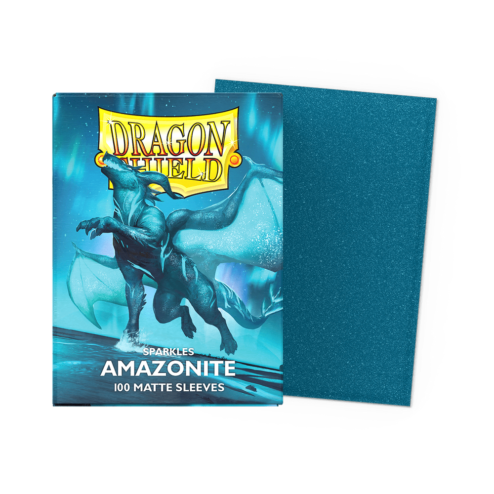 Dragon Shield Amazonite Matte Sleeves 100 Count Standard Size