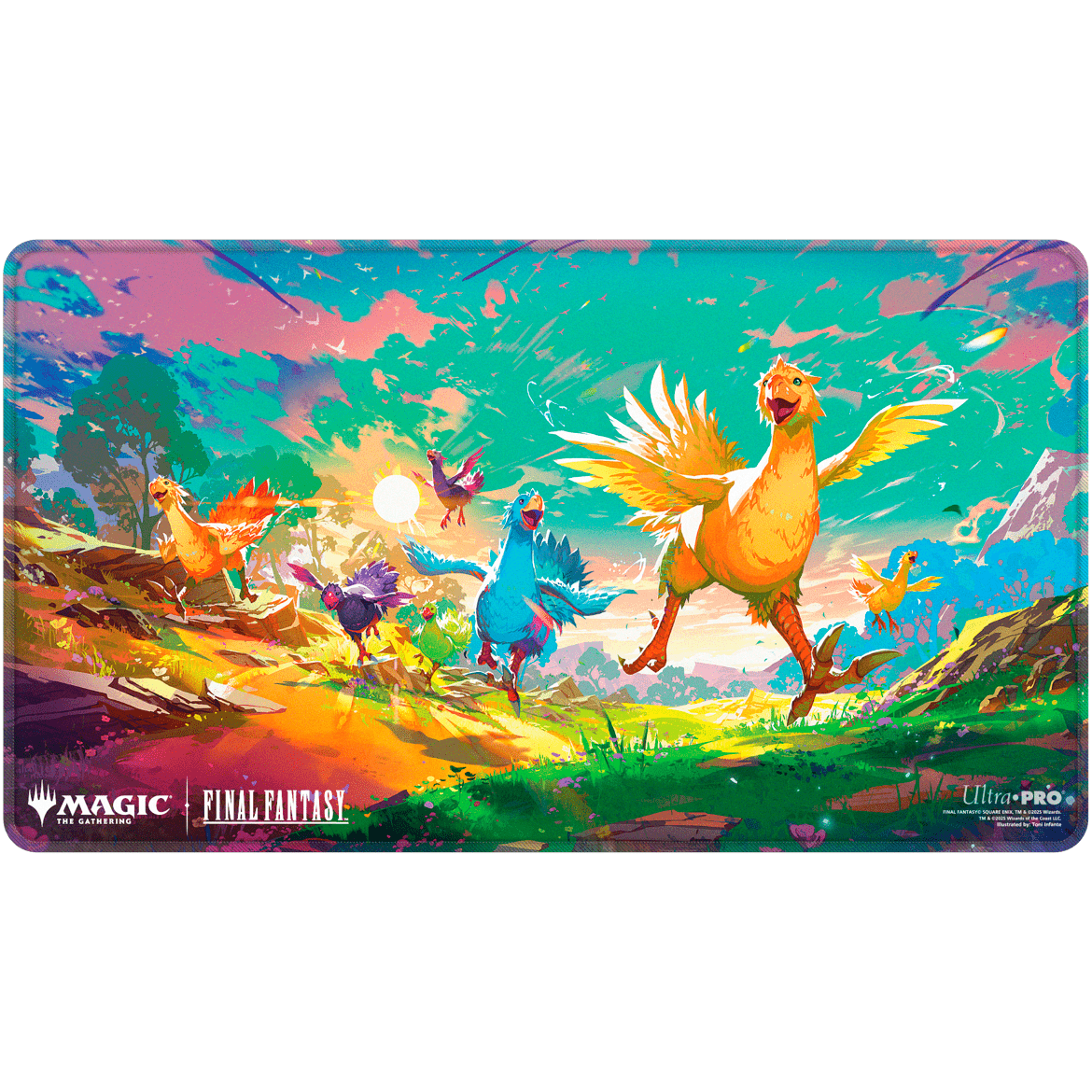 Ultra PRO Magic The Gathering Final Fantasy Traveling Chocobo Holofoil Playmat