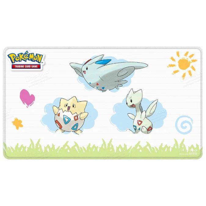 Ultra PRO Pokémon Togepi Evolutions Stitched Playmat – Official TCG Game Mat