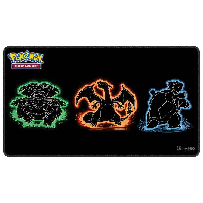 Ultra PRO Pokémon Neon Kanto Foil Playmat – Official Holofoil TCG Game Mat