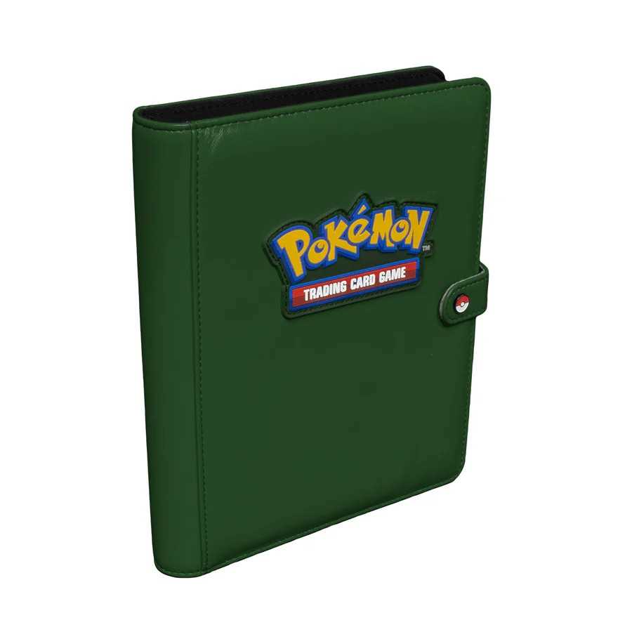 Ultra PRO Pokemon Premium Snap Binder Green 4-Pocket Trading Card Album