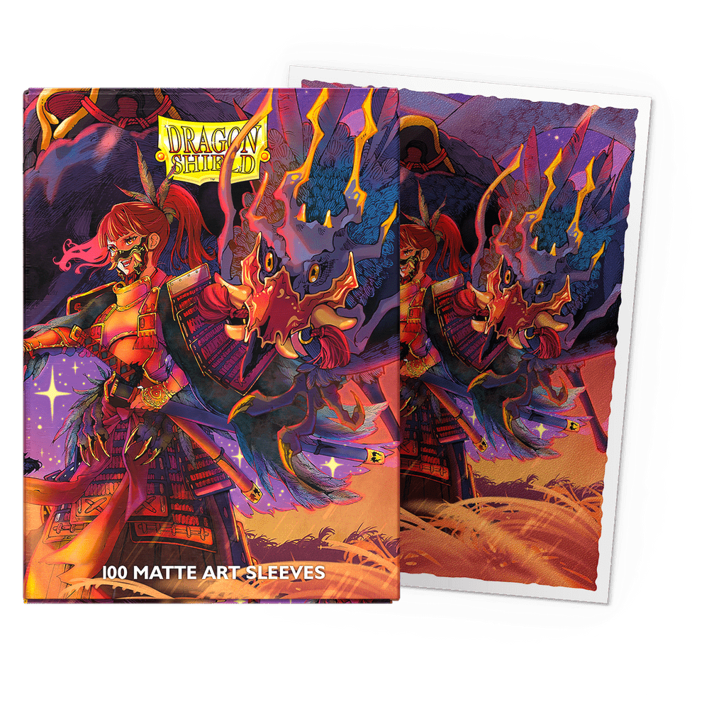 Dragon Shield The Fallen Matte Art Sleeves 100 Count Standard Size