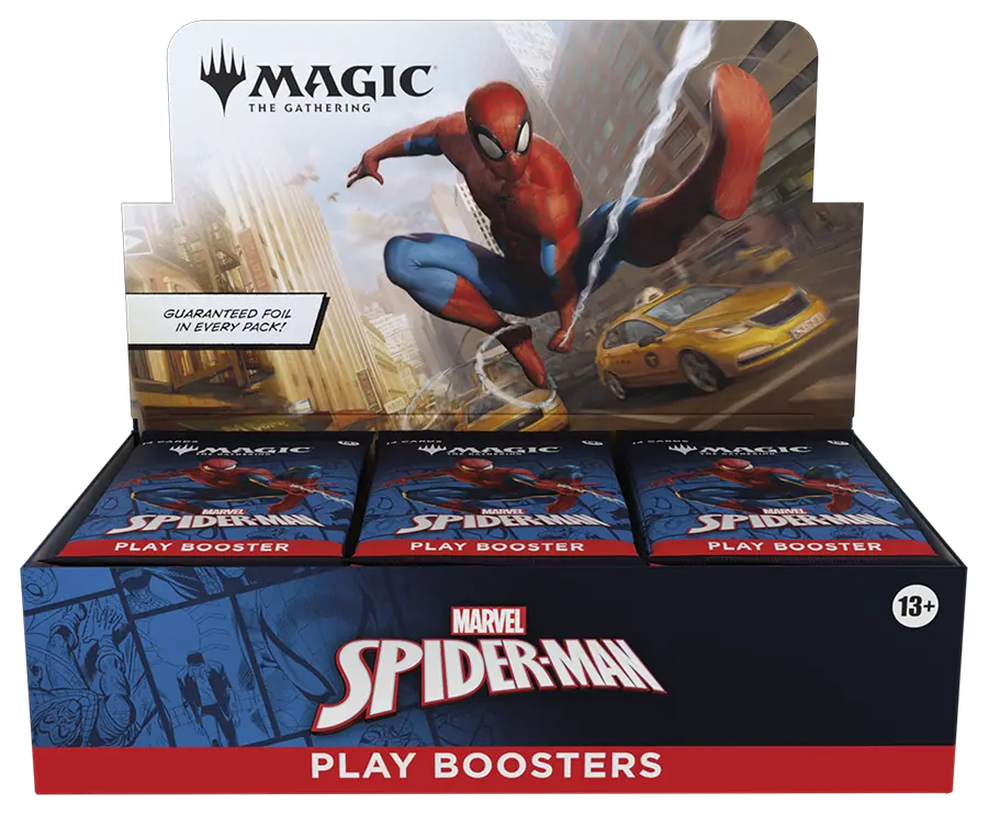Magic The Gathering Marvel's Spider-Man sealed 30-pack Play Booster Display