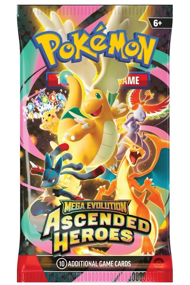 Pokémon TCG: Mega Evolution—Ascended Heroes Booster Pack