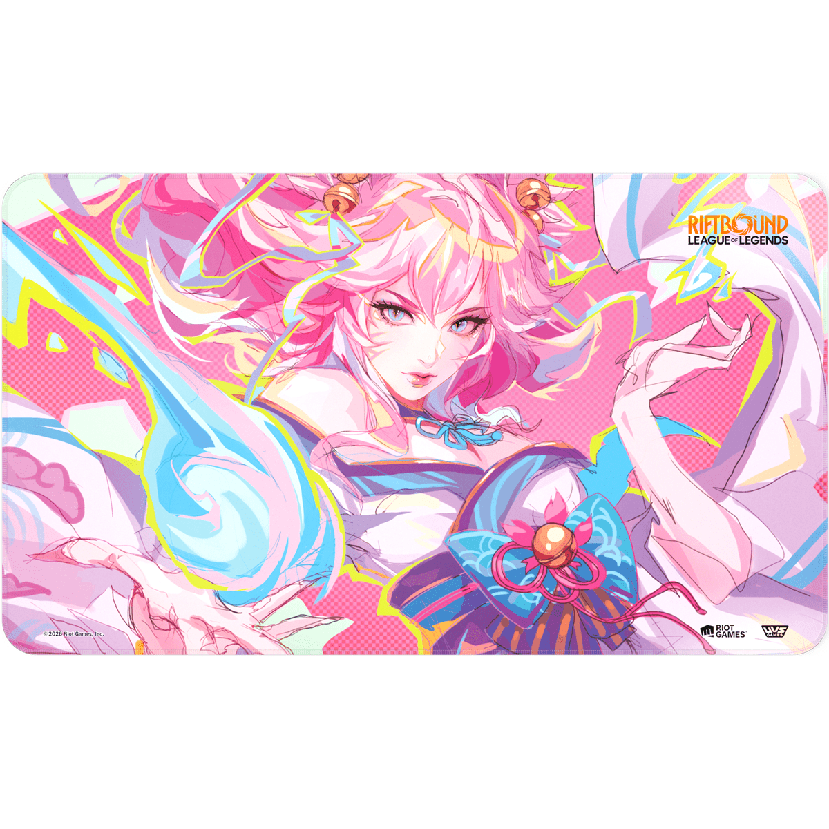 Riftbound League of Legends Spiritforged Ahri Playmat
