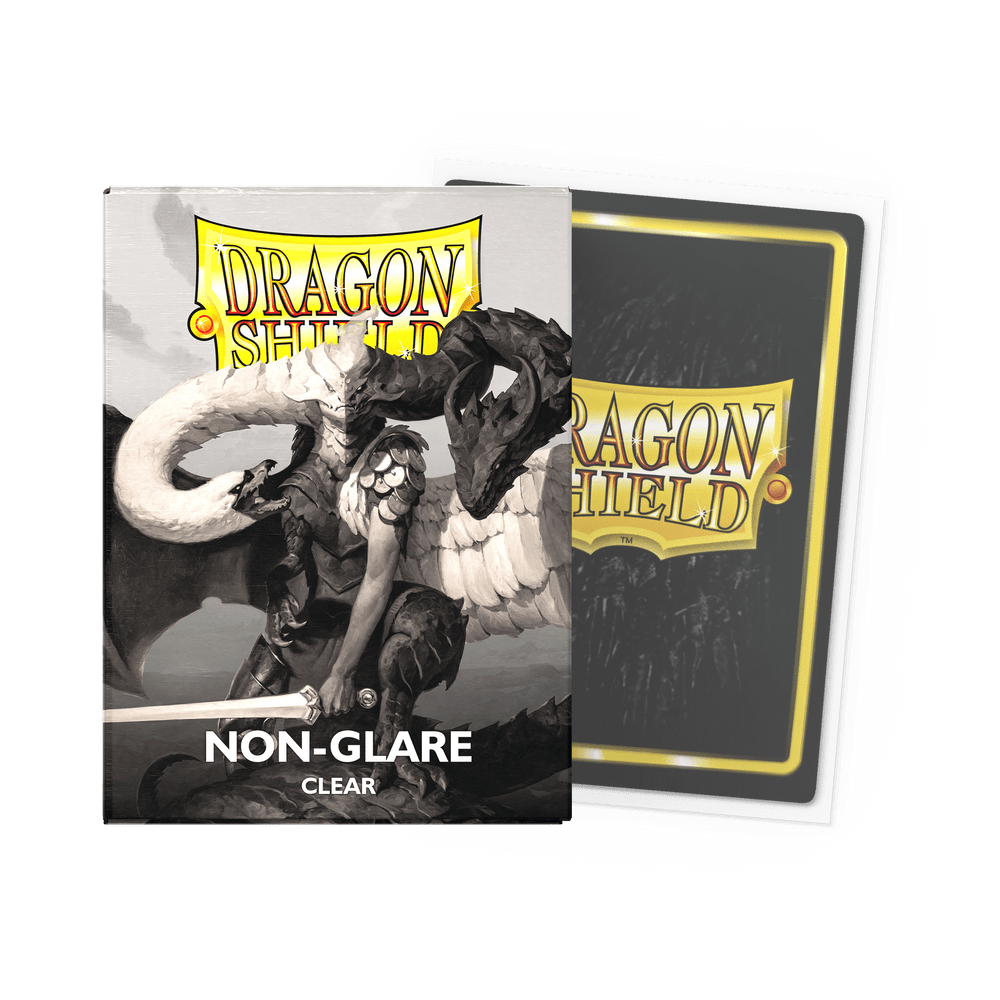 Dragon Shield Clear Non-Glare Matte Sleeves 100 Count Standard Size