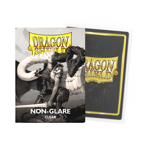 Dragon Shield Clear Non-Glare Matte Sleeves 100 Count Standard Size