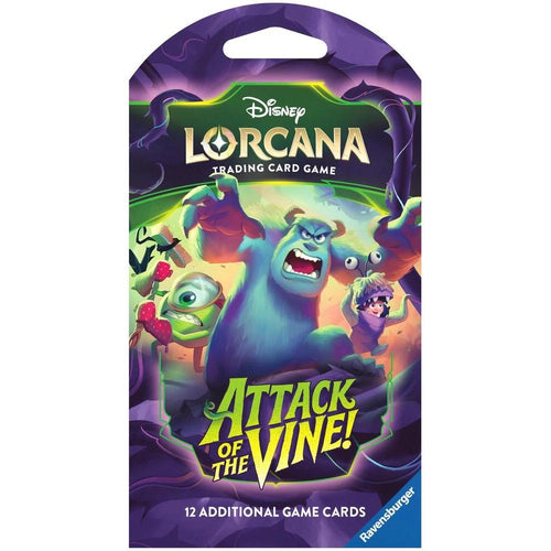 Disney Lorcana TCG Attack of the Vine! Sleeved Booster Pack English Sealed