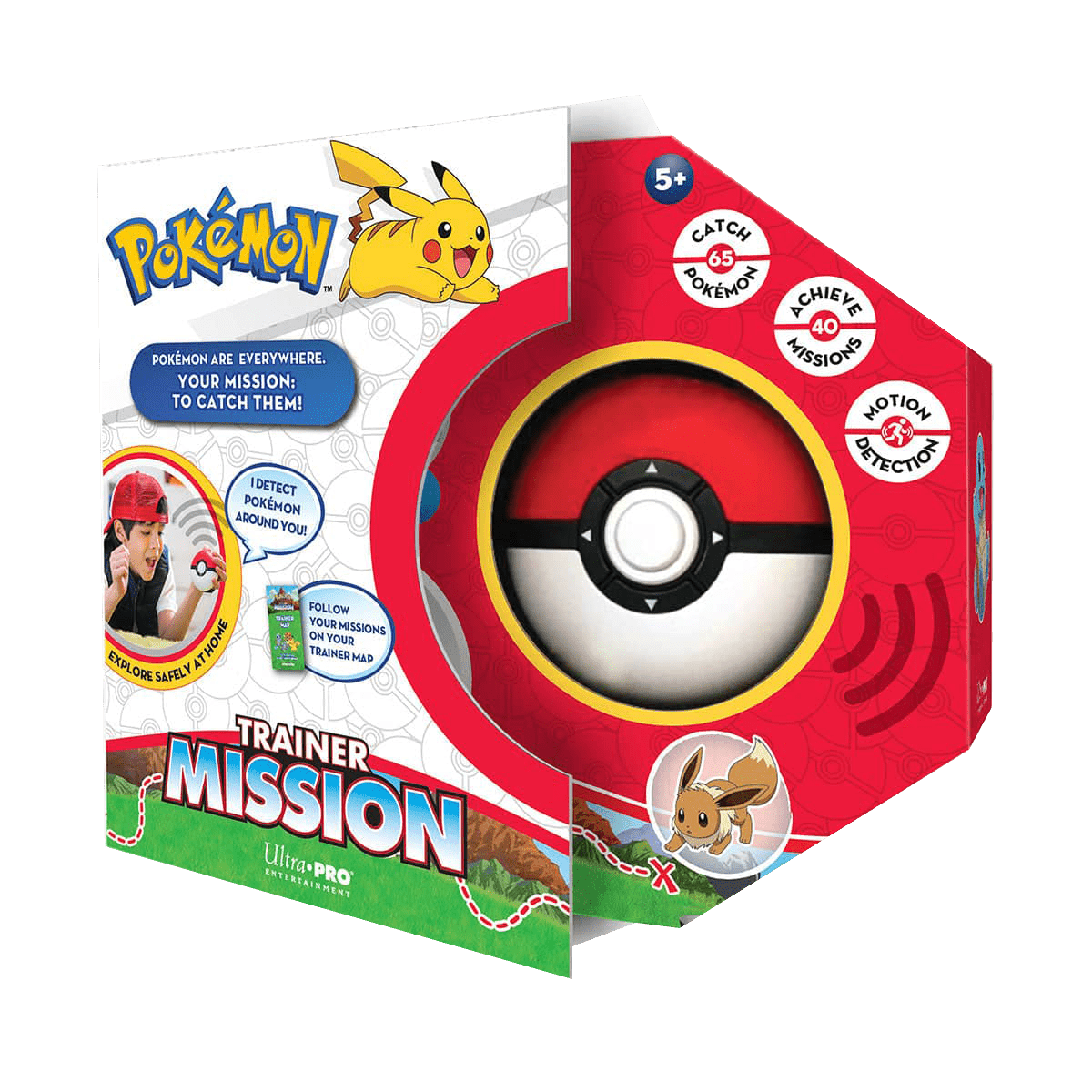 Pokémon Trainer Mission Interactive Motion Detection Electronic Game