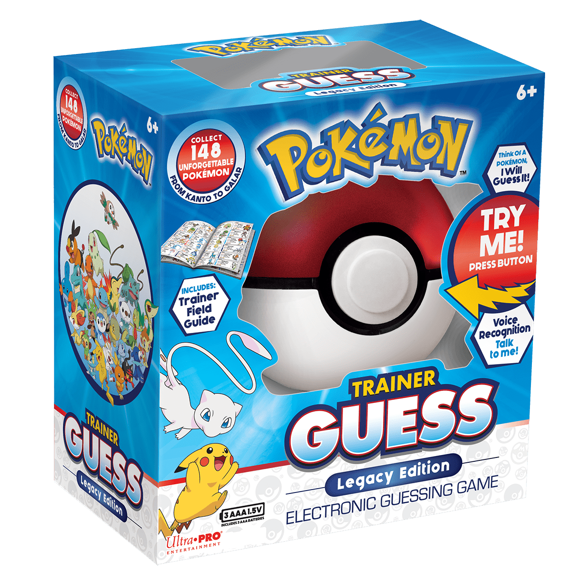 Pokémon Trainer Guess Legacy Electronic Poké Ball Game